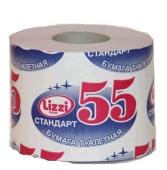 Туалетная бумага 55м "Стандарт"/48шт./